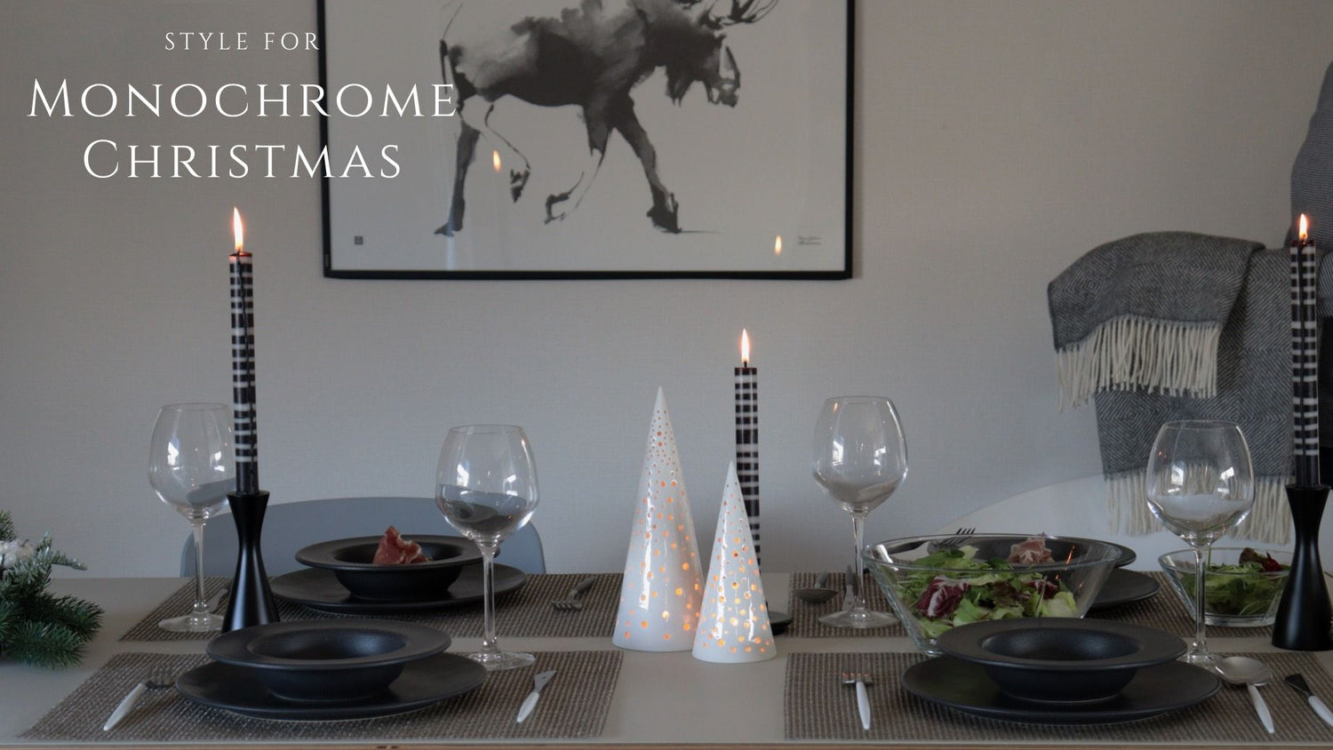 Style for Monochome Christmas