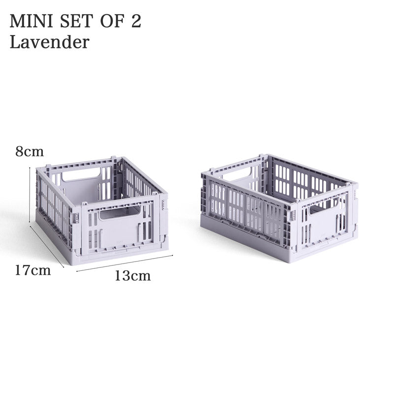 HAY COLOUR CRATE MINI SET OF ２(2個セット)