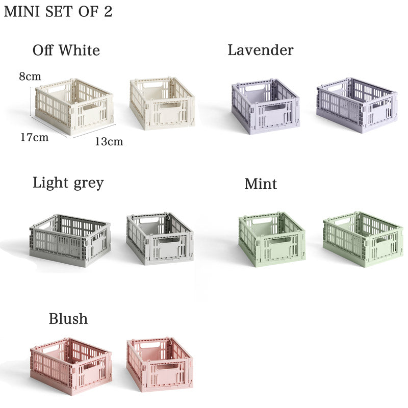 HAY COLOUR CRATE MINI SET OF ２(2個セット)